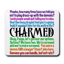 Charmed Quotes Mousepad for