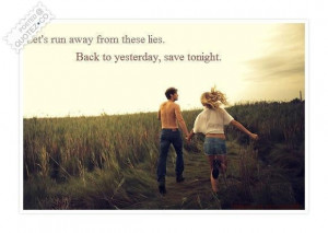 running away from home quotes