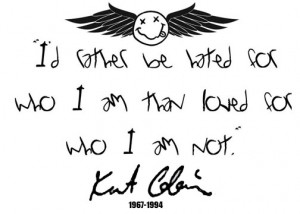 ... quote i love it its a famous quote from kurt kurt cobain quote tattoo
