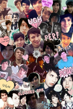 Dan Howell and Phil Lester (danisnotonfire and amazingphil)