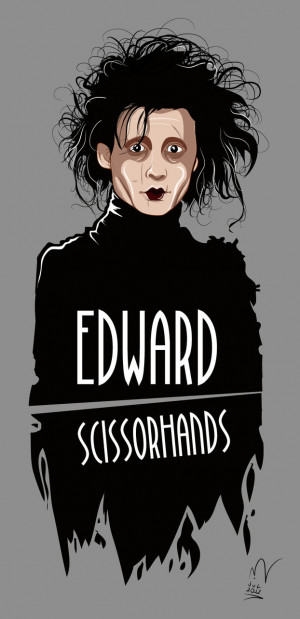 Edward ScissorHands by Michelkuchiki