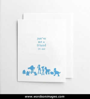 Toy story friendship quotes