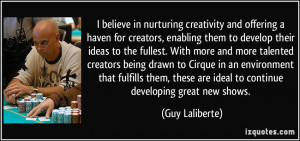 in nurturing creativity and offering a haven for creators, enabling ...