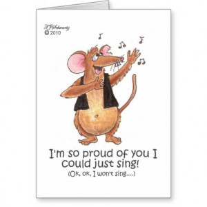 So Proud Of You Greeting Card