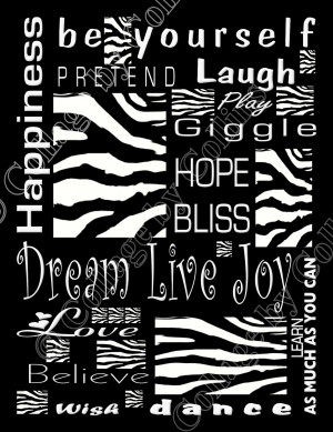 Zebra Print Quotes