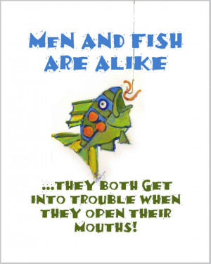 Bass Fishing Sayings Fish art print - funny fishing