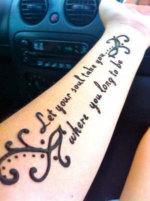 Phantom of the opera henna tattoo :) Not real ink, but I love the idea ...
