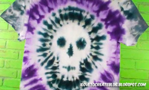tie dye shapes