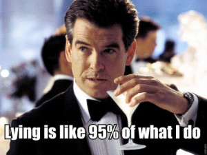 Archer quotes over James Bond. My new favorite thing.