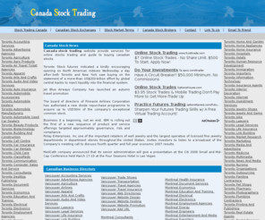 canadastocktrading.com: canadian, stock trading, canada stocks, online ...