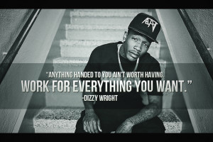 Best Dizzy Wright Quotes The night by dizzy wright