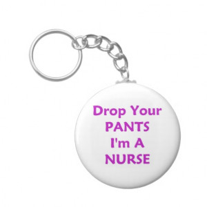Funny Nurse Keychain