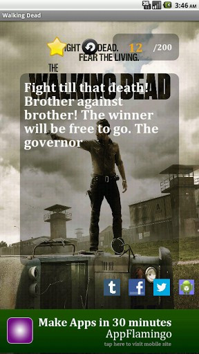 Comments and ratings for Walking Dead Quotes