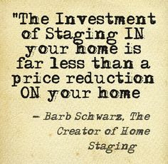... you want on your home, without a price reduction. #staging #realestate