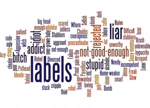 People Word Labels