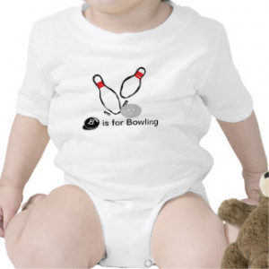 Cute Bowling Kids T Shirt