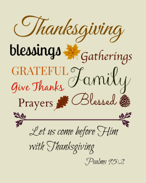 Clip Art Thanksgiving Bible Verses