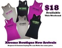 Custom Tank Tops, shirts with sayings.