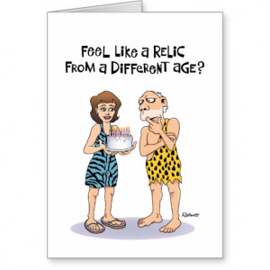 humorous 50th birthday greetings card for male boomer man husband