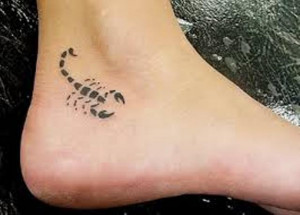 Scorpion Tattoo Designs Foot