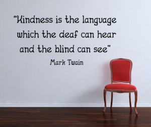Kindness Language Wall Decals
