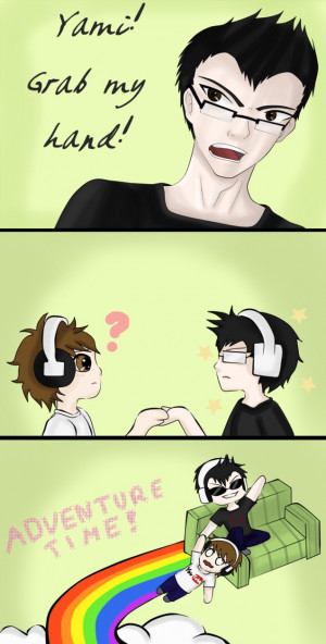 Grab my hand - Markiplier and Yamimash by M-G-K