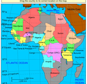 sub saharan africa map quiz physical features afridi photos free