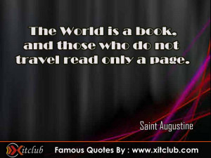 You Are Currently Browsing 15 Most Famous Quotes By Saint Augustine