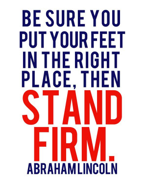 Stand Firm Quote Crop