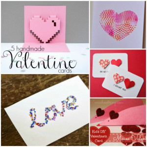 Handmade Valentine Cards (and how they can make a difference)