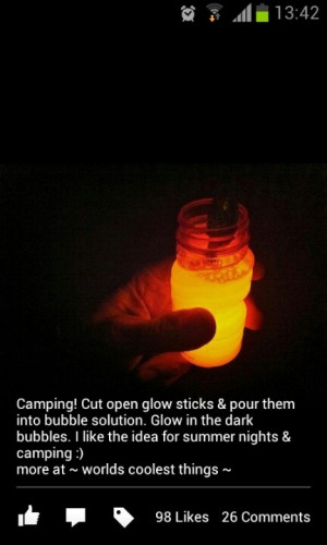 ... glow sticks were kinda dangerous if you weren't careful! the stuff