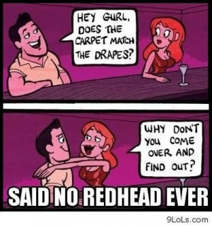 stupid questions people ask redheads #redhead