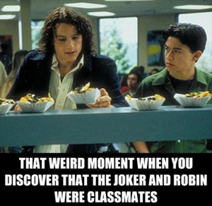 ... batman, went to school together, that awkward moment, funny pictures