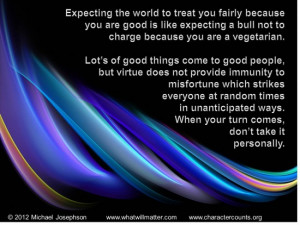 for WORTH SEEING: Poster – Expecting the world to treat you fairly ...