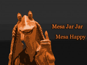 Jar Jar Binks , el post que se merece