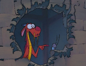 Mushu And Crickee Emily and me mushu cri-kee