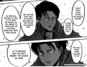 This is probably the most emotionally intimate scene Levi’s been in ...