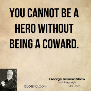 Quotes About Being a Coward