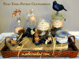 Pick Your Potion Centerpiece