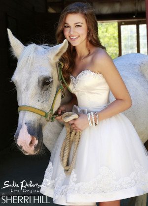 Sadie Robertson Live Original by Sherri Hill 21238 -Strapless ...