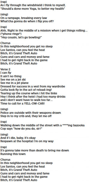 GTA 5 Rap Song – B*tch It’s Grand Theft Auto!