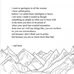 Your poems celebrate being a woman despite the fact that there are ...