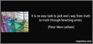 More Peter Mere Latham Quotes
