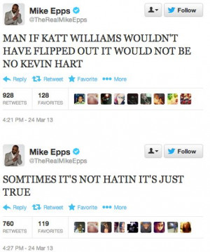 Mike Epps & Kevin Hart Battle It Out On Twitter