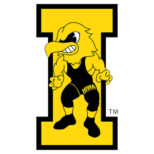 Iowa Hawkeyes Wrestling Herky