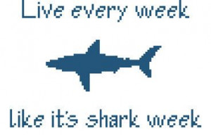 Shark Week/ could use previous shark pattern