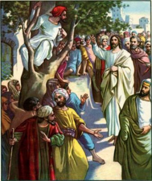 Zacchaeus Bible Story: A BIG DAY FOR A LITTLE MAN