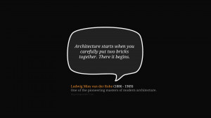 ludwig mies van der rohe quotes by famous architects on architecture