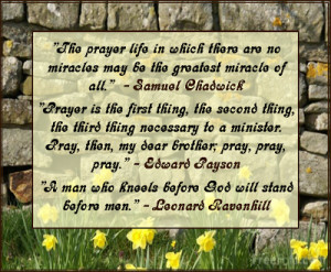 Great Quotes on the subject of 'Prayer'