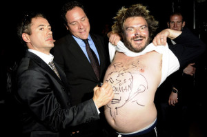 just remember the early days of Tenacious D. There was no talk or ...